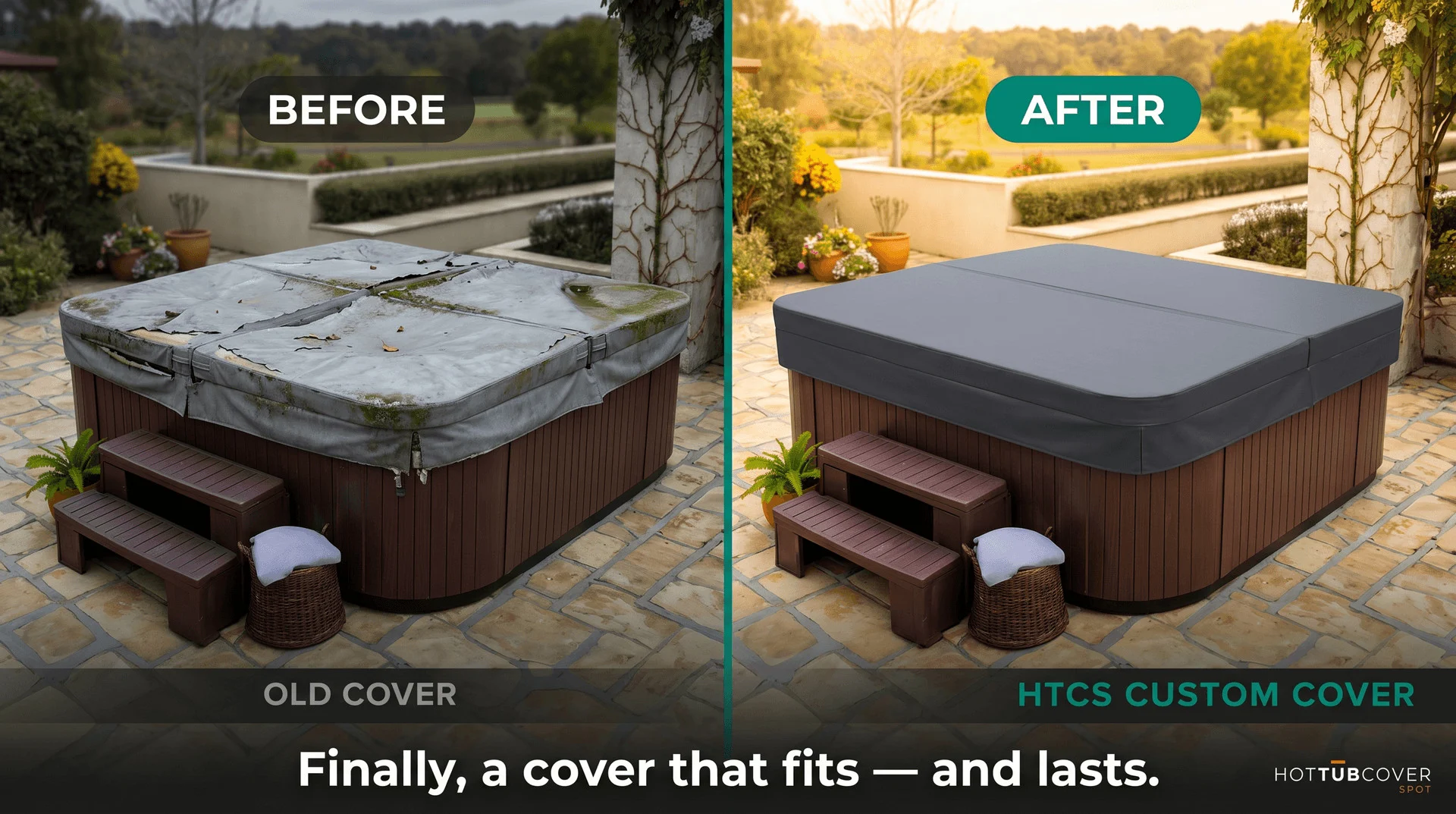 94×94 Hot Tub Cover - Image 3