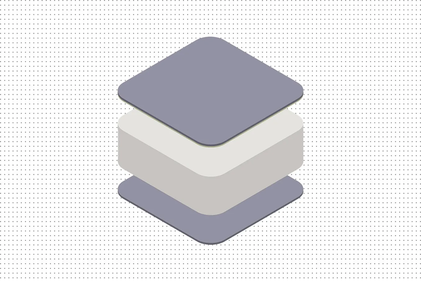 Illustration of the Dual Extreme Vapor Barrier technology, featuring an 8mil plastic wrap and heat-sealed foam core for moisture protection in spa covers.
